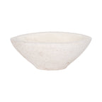 Bowl - White Artisanal Terracotta, 10 in.
