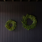 Norfolk & Cypress Mixed Real Touch Wreath - 24"