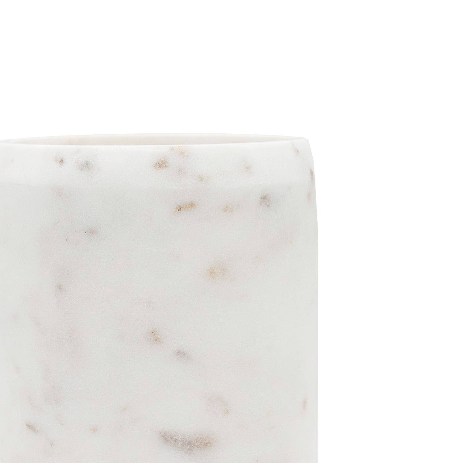 Kendal White Marble Utensil Crock