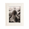 Picture Frame White 5x7 in. Rectangular Marble Border