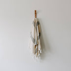 Turkish Cotton Hand Towel, Multi Stripe