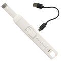 Slate White Large Rechargeable Electric Lighter