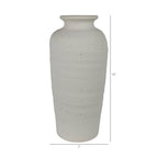 Stoneware Vase - Tall, Lrg (15")