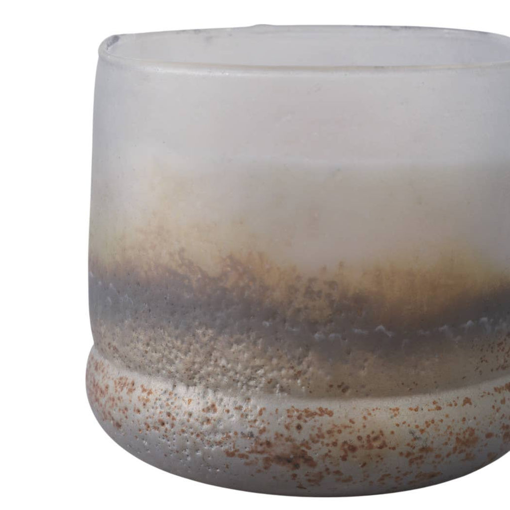 Decorative Candle - Multi Glass Frosted in Lakeside Rain, 12 Oz