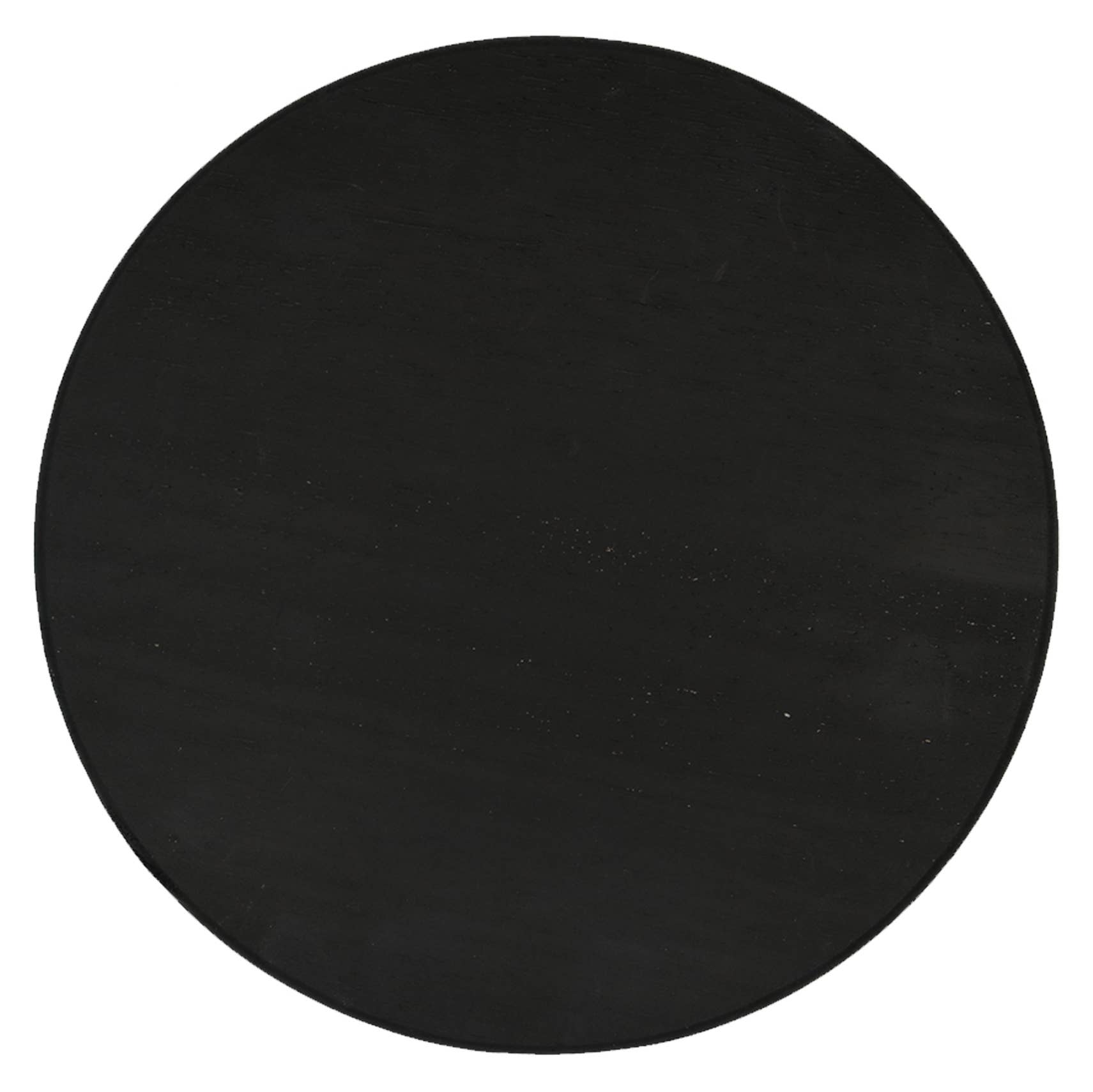 Black Wood Pedestal Stand