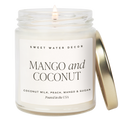 Mango and Coconut 9 oz Soy Candle