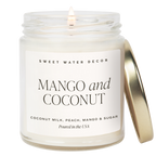 Mango and Coconut 9 oz Soy Candle