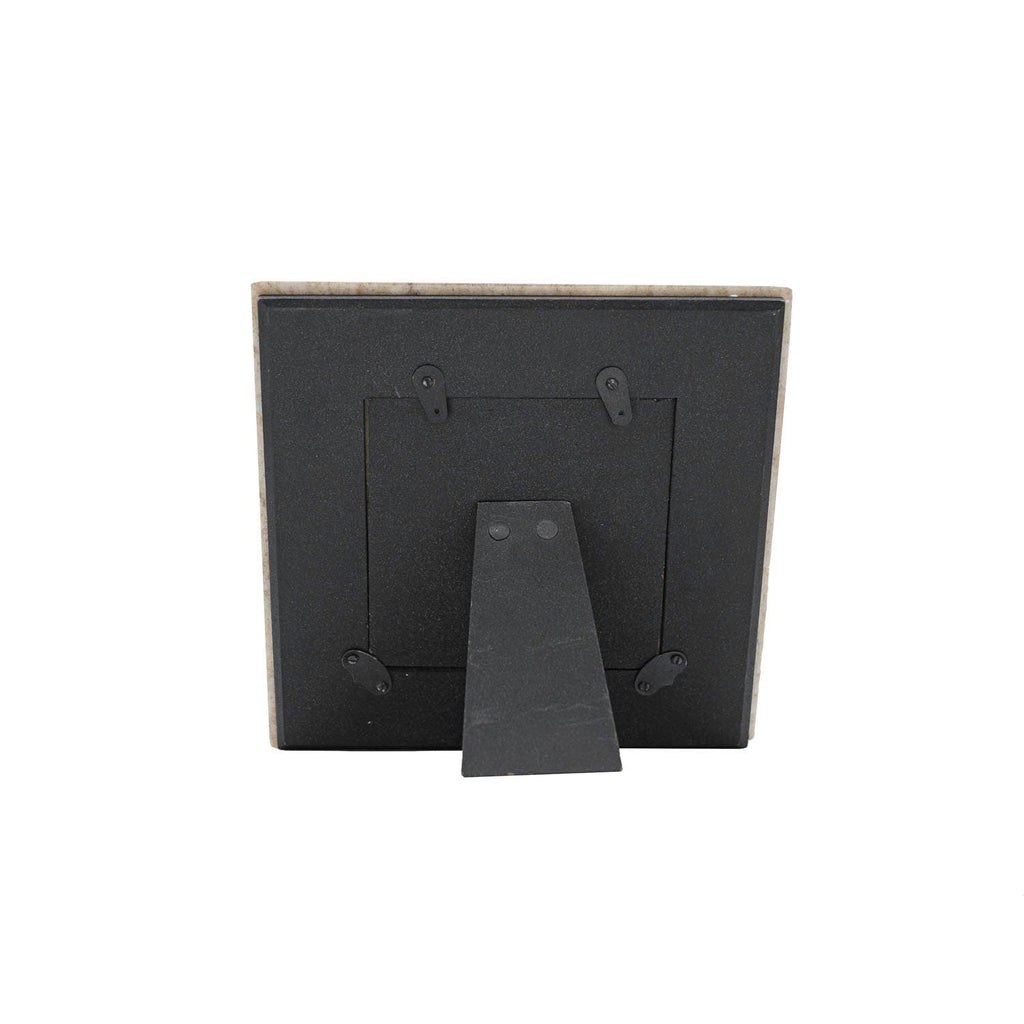 Soren Marble Picture Frame Brass Inlay in Beige- 2 sizes available.