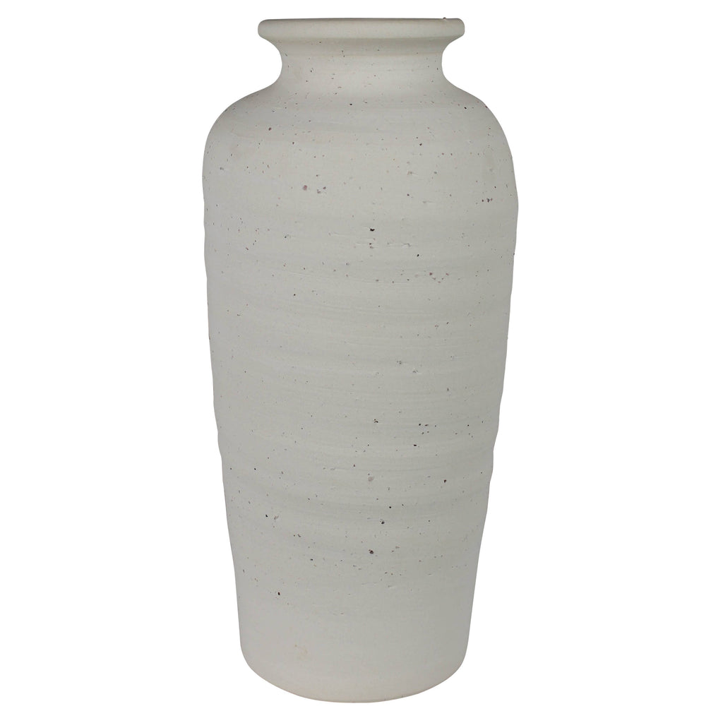 Stoneware Vase - Tall, Lrg (15")