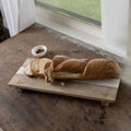 Murphy Elevated Serving Board Mango Wood & White Marble