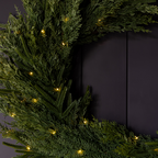 Norfolk & Cypress Mixed Real Touch Wreath - 24"